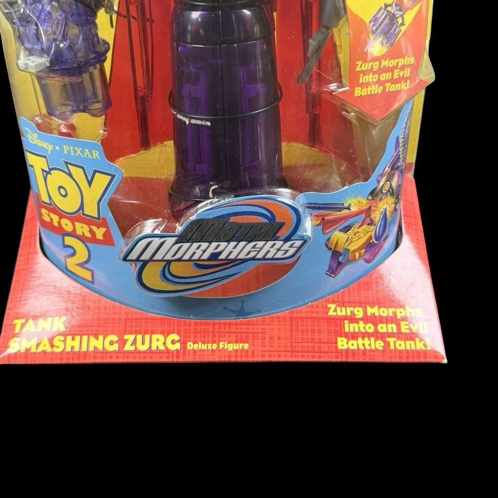 Mattel Toy Story 2 Movie Metal Morphers Tank Smashing Zurg Action Figure Sealed
